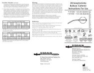 Atrioseptostomy Balloon Catheter Instructions For Use - Bisusa.org