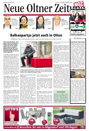 Balkanpartys jetzt auch in Olten