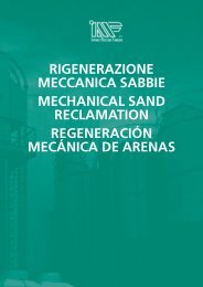 RIGENERAZIONE mEccANIcA SABBIE mEcHANIcAL ... - Meta-Mak