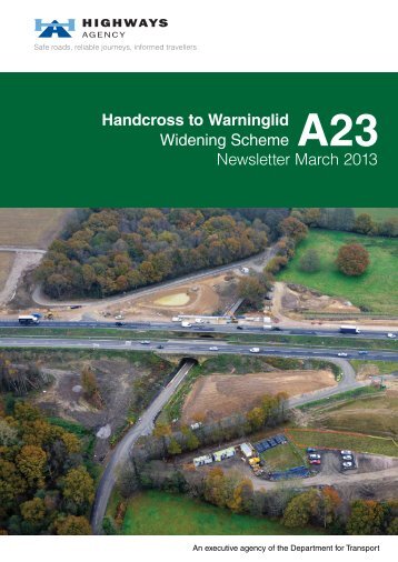 A23 Handcross to Warninglid - Highways Agency
