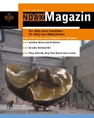 NOAX-Magazin 2010 - BildgieÃŸerei Hermann Noack Berlin