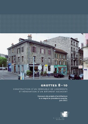 Grottes 8-10: nouveaux logements et rénovation - Ville de Genève