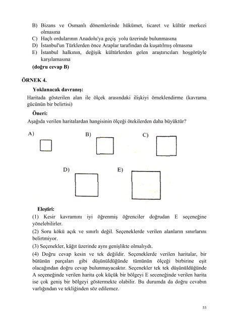 Soru Hazırlamada Dikkat Edilecek Hususlar İçin Tıklayınız