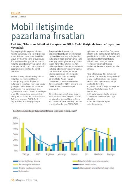 PERDER Dergisi 22.Sayı - Türkiye Perakendeciler Federasyonu