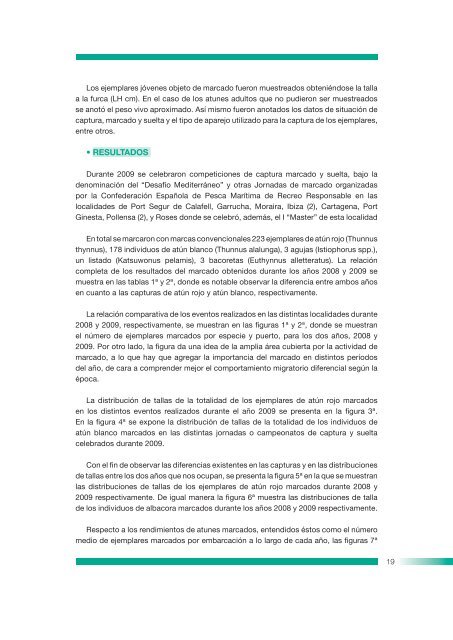 INFORME CIENTIFICO.indd - ConfederaciÃ³n EspaÃ±ola de Pesca ...