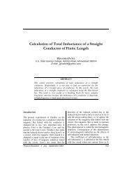 Calculation of Total Inductance of a Straight Conductor of Finite Length