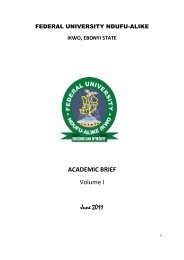 ACADEMIC BRIEF Volume I June 2011 - Funai