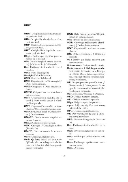 Diccionario de siglas mÃ©dicas - Sociedad EspaÃ±ola de Medicina del ...