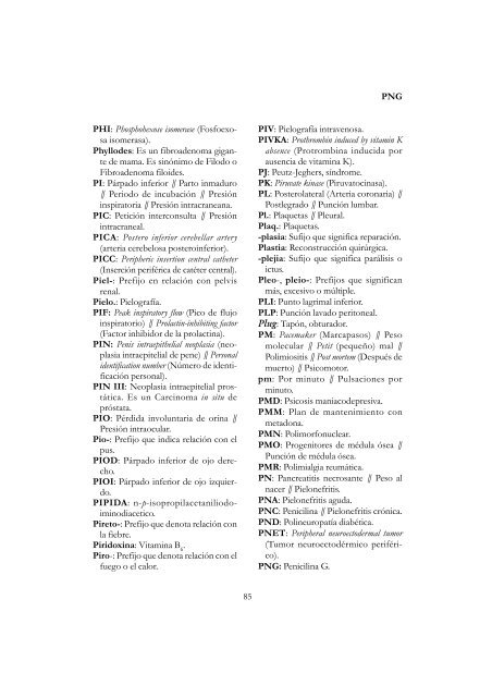 Diccionario de siglas mÃ©dicas - Sociedad EspaÃ±ola de Medicina del ...