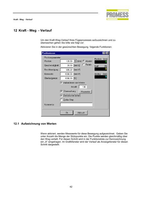 Datentyp - Promess Gesellschaft für Montage