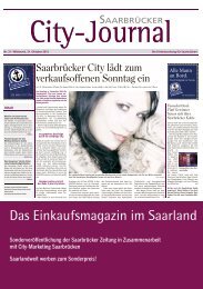 City-Journal - Saarbrücker Zeitung