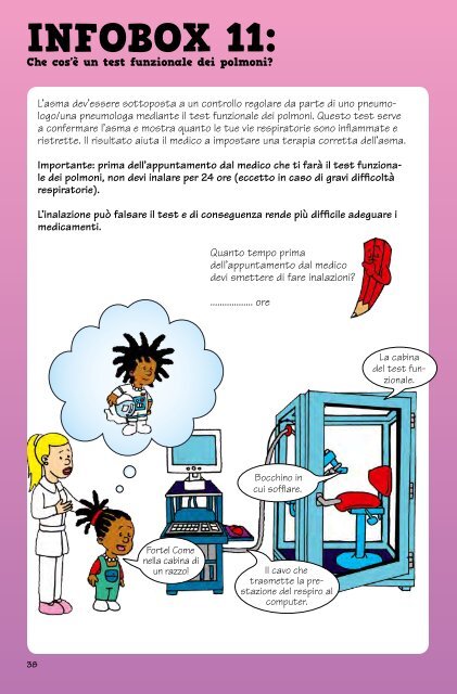Un fumetto didattico sull'asma - Lungenliga