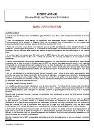 Note d'information - BNP Paribas REIM