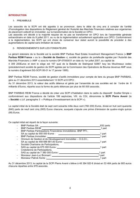 Note d'information - BNP Paribas REIM