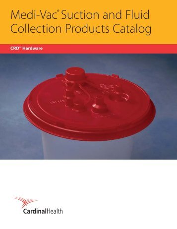 Medi-Vac Suction and Fluid Collection Products Catalog - Medline