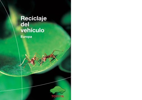 Reciclaje del vehÃ­culo - Toyota