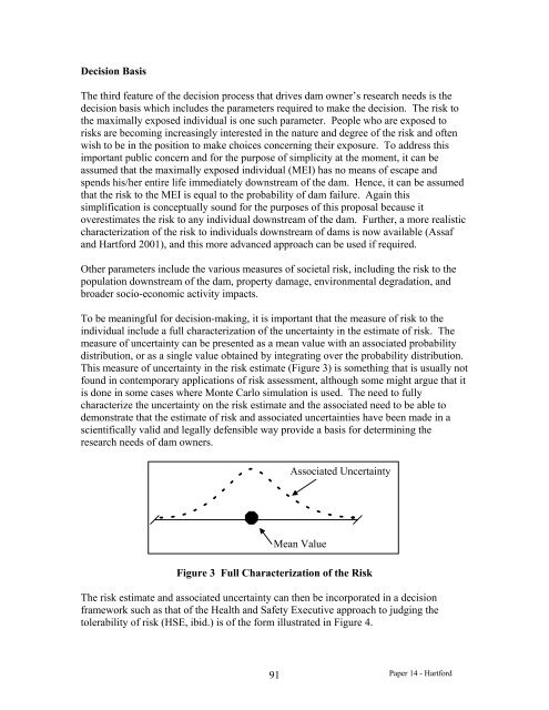 Hydrologic Issues for Dams - Association of State Dam Safety Officials