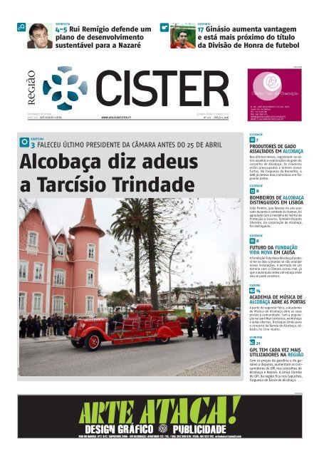 Alcobaça diz adeus a Tarcísio Trindade - Região de Cister