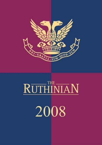 The Ruthinian 1 - Ruthin School