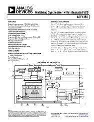 ADF4350 Wideband Synthesizer with Integrated VCO Data Sheet ...