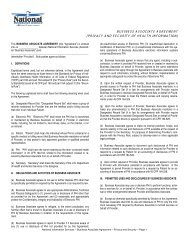 business associate agreement (privacy and security of ... - Dentrix