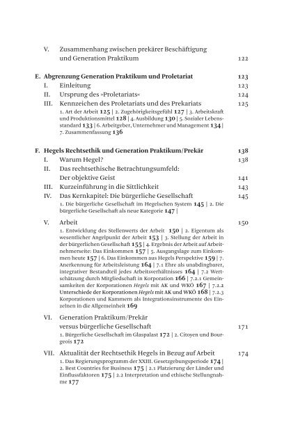 Inhaltsverzeichnis Danksagung IX Initium A. Anforderung der ...