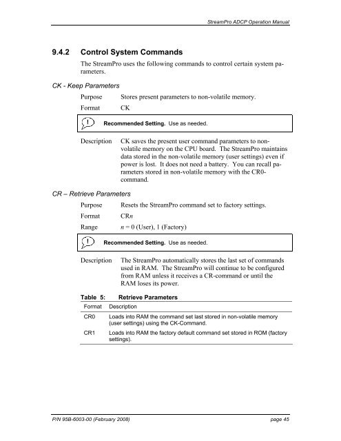 StreamPro ADCP Operation Manual - global site