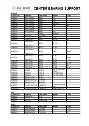 CENTER BEARING SUPPORT - aj max enterprise