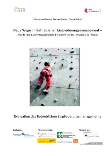 Evaluation des Betrieblichen Eingliederungsmanagements