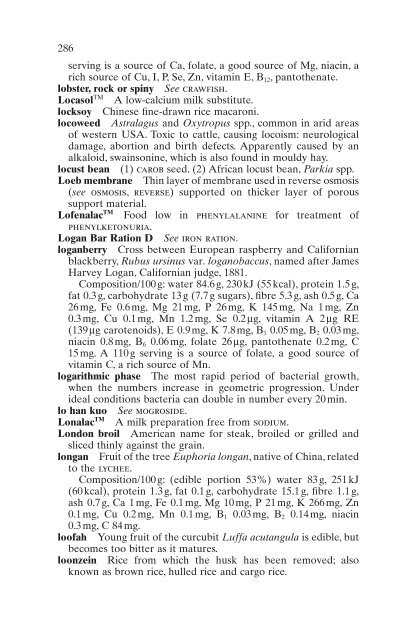 Benders'dictionary of nutrition and food technology