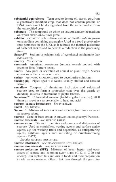 Benders'dictionary of nutrition and food technology