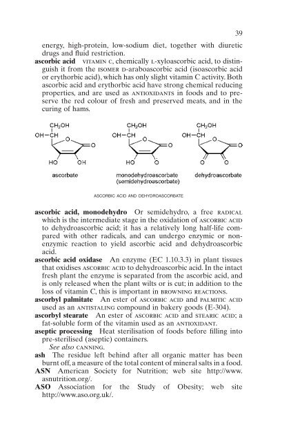 Benders'dictionary of nutrition and food technology