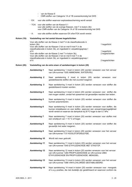 VBG Bijlage 1a ADN - RBV advies