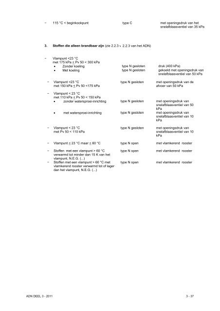 VBG Bijlage 1a ADN - RBV advies