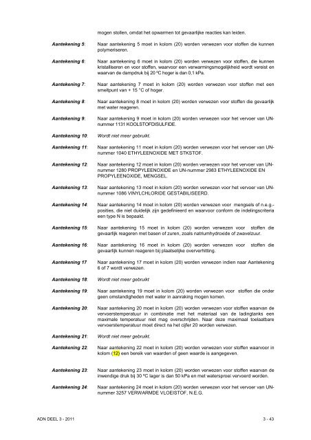 VBG Bijlage 1a ADN - RBV advies