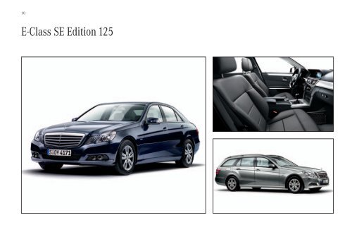 E-Class Saloon and Estate price list