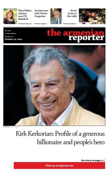Kirk Kerkorian - Armenian Reporter