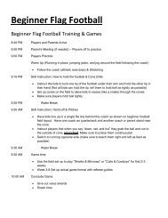 Beginner Flag Football Rules & Game Flow - i9 Sports