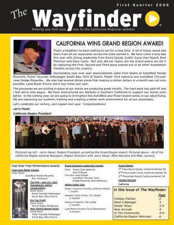CALIFORNIA WINS GRAND REGION AWARD! - Spinelli Graphics