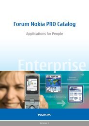 Forum Nokia PRO Catalog - Volume 2