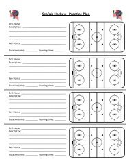 Seafair Hockey â Practice Plan - esportsdesk.com