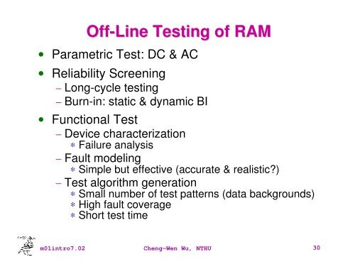 1. Introduction - Laboratory for Reliable Computing