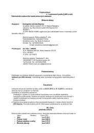 ZmluvnÃƒÂ© strany - ZOO Bojnice