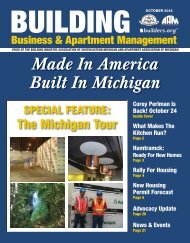 October 2012 BBAM Magazine - HBA of Southeastern Michigan