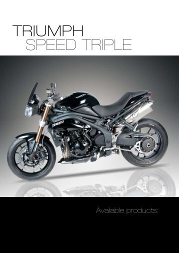 TRIUMPH SPEED TRIPLE - Masi-Import