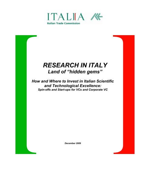 RESEARCH IN ITALY - Ice
