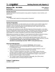 Balancing Chemical Equations