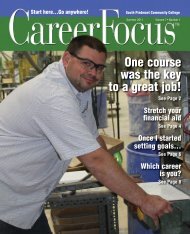 Download SPCC's Career Focus Magazine - Summer