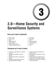 3.0—Home Security and Surveillance Systems
