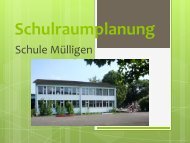 Schulraumplanung - Gemeinde MÃ¼lligen